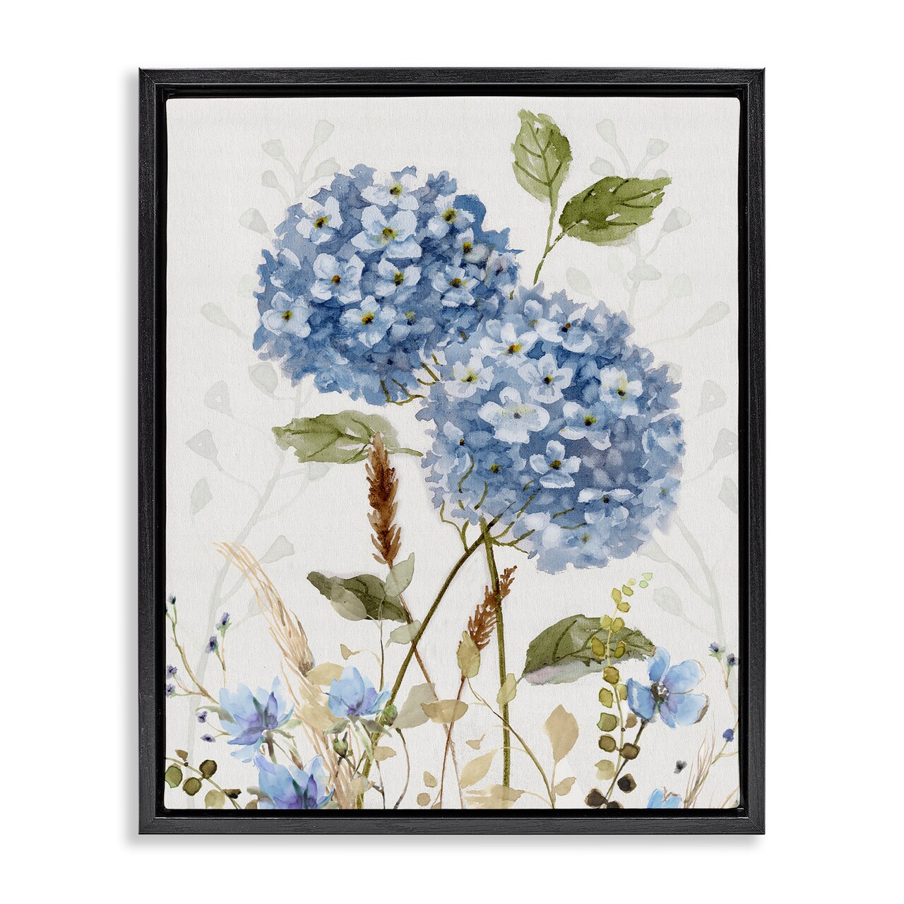 Stupell Industries Modern Hydrangea Allure Floating Frame, design by Nan